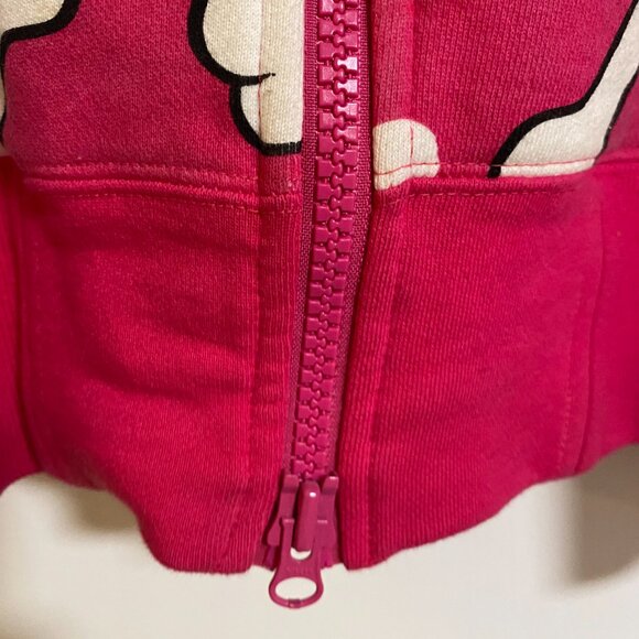 Very Rare Kid Robot Limited Edition hoodie Pink with skulls & bones Size XXL - Picture 3 of 9